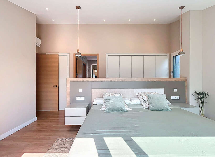 Discover a serene bedroom retreat.