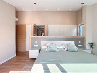 Discover a serene bedroom retreat.
