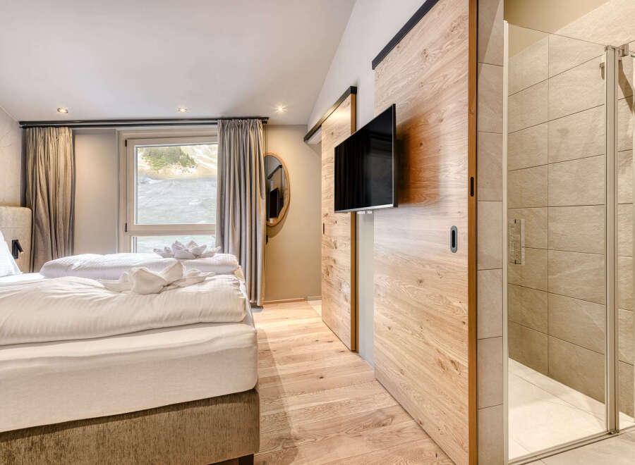 Experience luxury and comfort in this stunning bedroom.