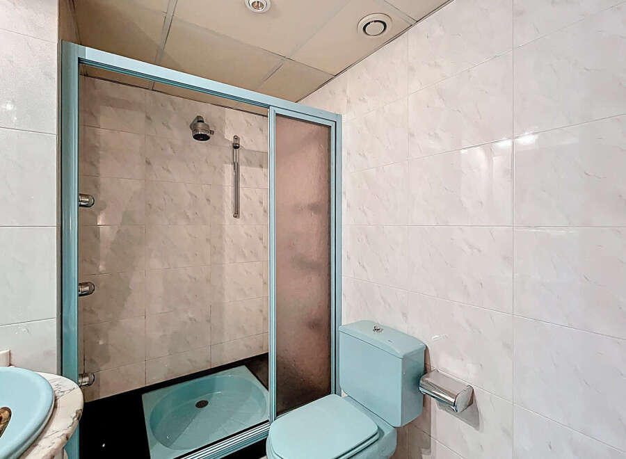 Step into a serene bathroom oasis.
