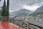 Enjoy breathtaking views of the city and mountains from this stunning property.