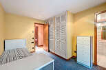 Discover a cozy bedroom with a charming design.