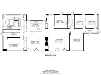 This stunning property boasts a spacious floor plan encompassing a large living room, family room, and a well-equipped kitchen.