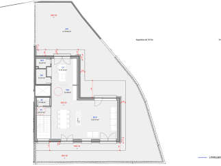 Discover this meticulously designed floor plan with a total surface area of 537.