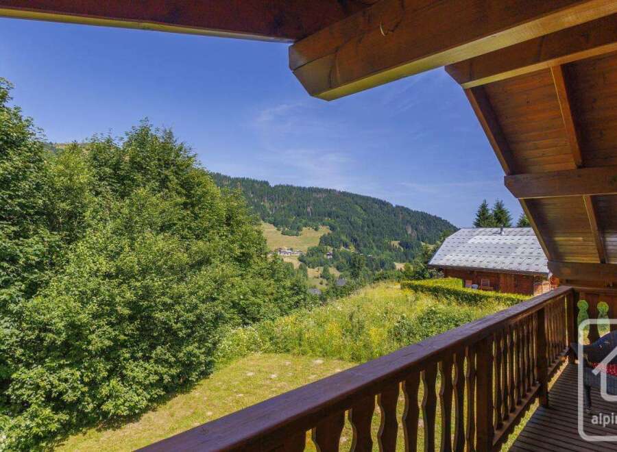 Enjoy breathtaking mountain views from this charming alpine property.