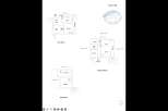 This is a blueprint of a house showcasing the basement, ground floor, and first floor layouts.