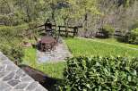 This outdoor dining area is perfect for enjoying meals and hosting barbecues.