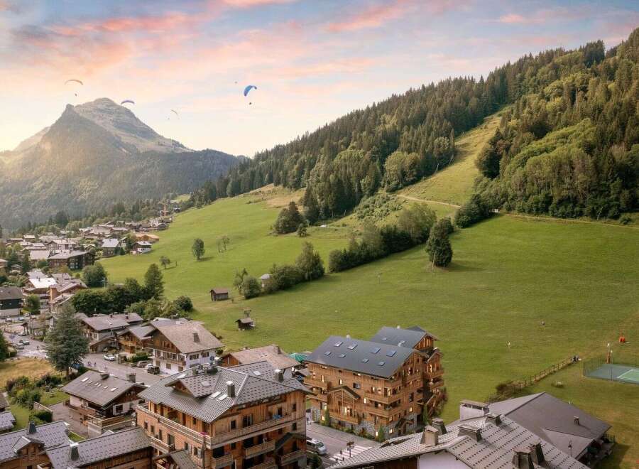 Discover luxury mountain living with this stunning property nestled in a picturesque alpine village.