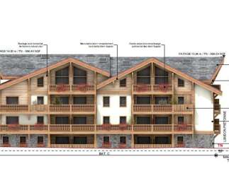 This property boasts horizontal wood cladding with a light natural finish, complemented by custom wood trim.