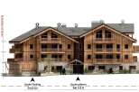 Discover this stunning chalet-style property with multiple levels, including access to parking and pedestrian walkways.