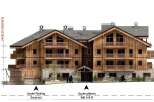 Discover this stunning chalet-style property with multiple levels, including access to parking and pedestrian walkways.