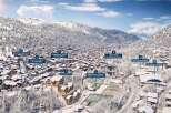 Explore the charming ski town of Morzine with easy access to amenities like bars, restaurants, shops, and the tourist office.