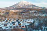 Discover the charm of Shakotan with this stunning property featuring breathtaking mountain views.