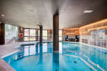 Experience luxury living with this stunning indoor pool, perfect for relaxation and recreation.
