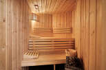 This sauna is a great addition to any home, offering a relaxing and therapeutic experience.