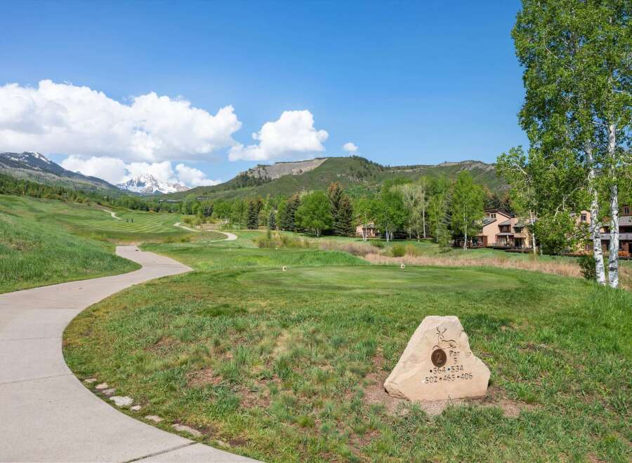Experience luxury living with golf course access.