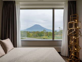 Wake up to breathtaking mountain views from this luxurious property.