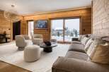 Experience the epitome of luxury living in this stunning property, boasting exquisite wood paneling and a cozy ambiance.