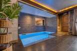 Escape to luxury with this property's stunning indoor pool.