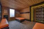Step into this meticulously designed ski room, a true asset for any ski property.