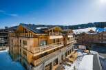 Discover the epitome of alpine luxury in this stunning wooden chalet.