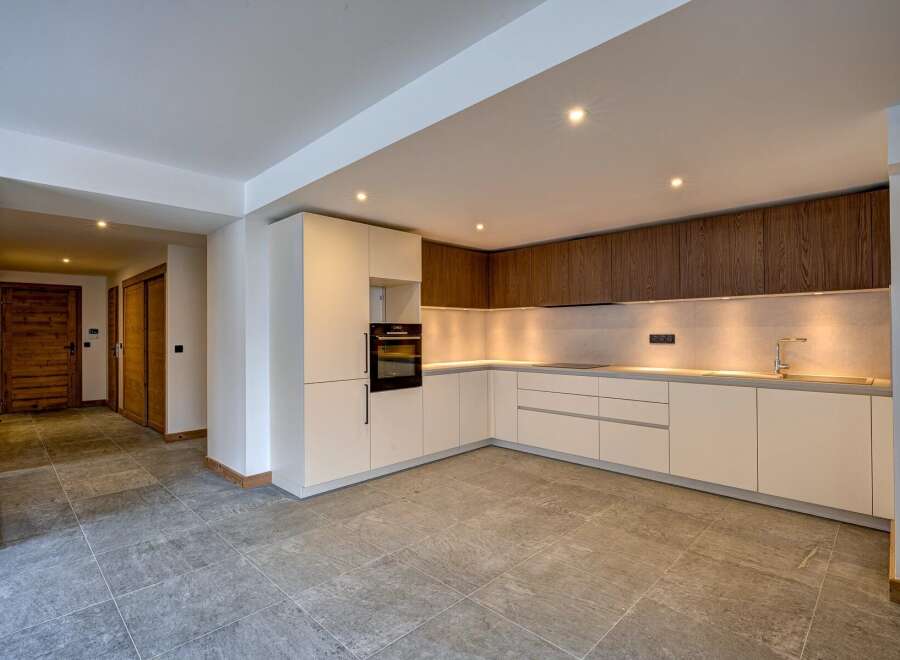 Step into modern elegance with this stunning kitchen.