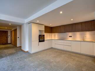 Step into modern elegance with this stunning kitchen.
