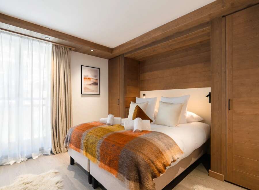 Experience the epitome of comfort in this stunning bedroom.