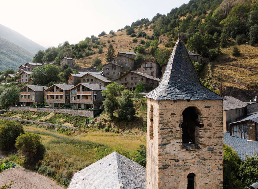 Discover properties with stunning views in this charming mountain village.