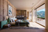 Discover a luxurious bedroom designed for ultimate relaxation and style.