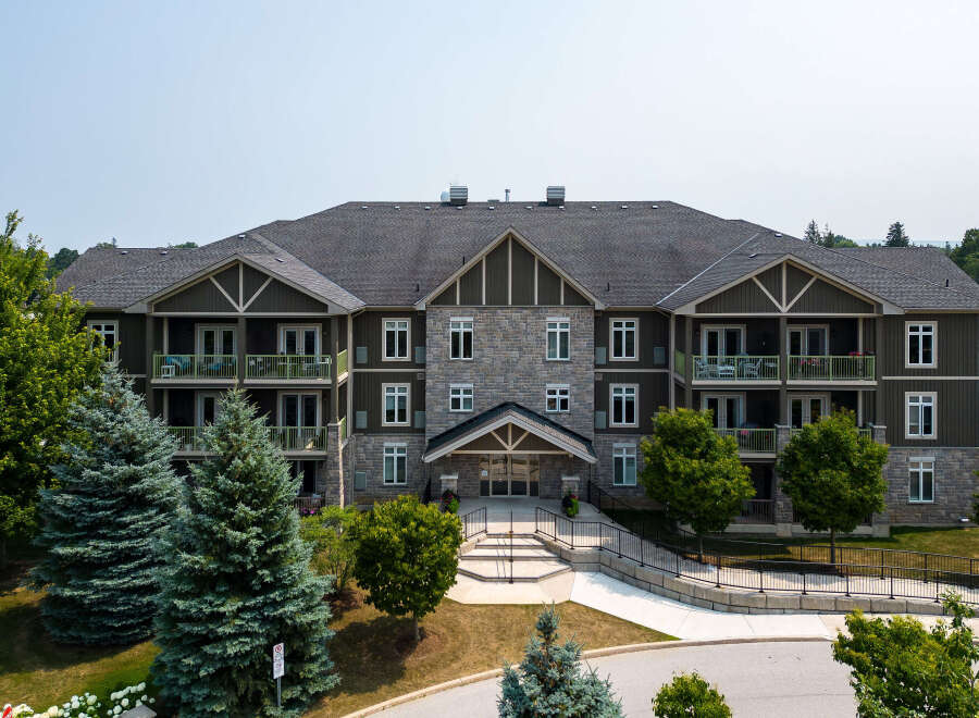 Discover upscale condo living in this beautifully designed building.