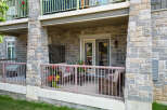 This condo features a charming outdoor patio perfect for relaxing or entertaining.
