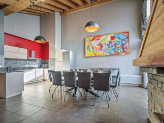 This stunning property boasts a spacious open-plan living area, perfect for entertaining.