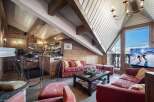 Experience luxury living in this stunning chalet, perfect for a mountain getaway.