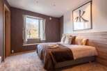 Experience tranquility in this beautifully designed bedroom.