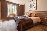 Experience tranquility in this beautifully designed bedroom.