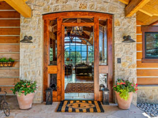 Step into luxury with this stunning property featuring a grand entrance.