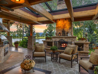 Experience luxury living with this stunning outdoor oasis.