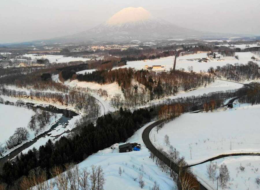Discover the tranquility of this stunning property nestled in a winter wonderland.