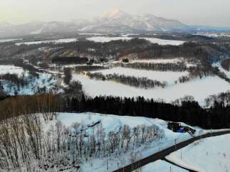 Discover a serene winter landscape perfect for a secluded retreat.