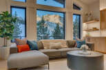 Experience luxury living with breathtaking mountain views in this stunning property.