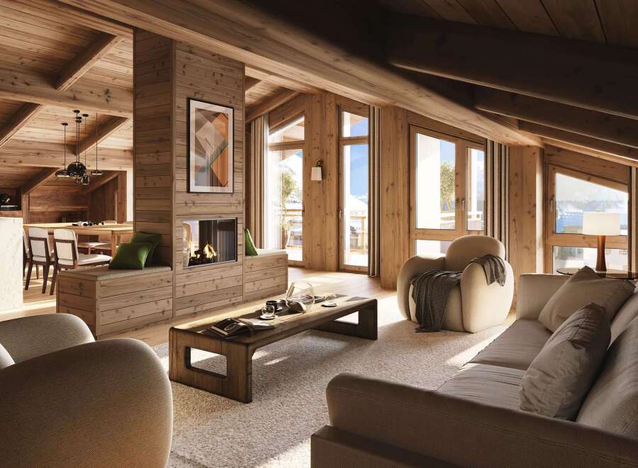 Experience the epitome of luxury living in this stunning chalet-style home.