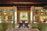 This stunning kitchen showcases a blend of classic and contemporary design, perfect for culinary enthusiasts.