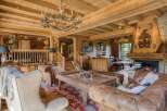 Step into rustic luxury with this stunning chalet-style home.