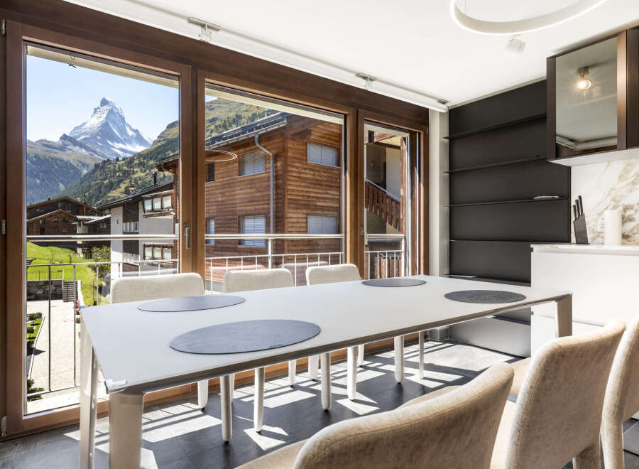 Experience breathtaking mountain views from this stunning property.