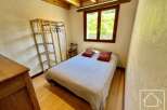 Charming bedroom with a cozy atmosphere.