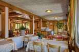 Step into a charming restaurant with a rustic ambiance.