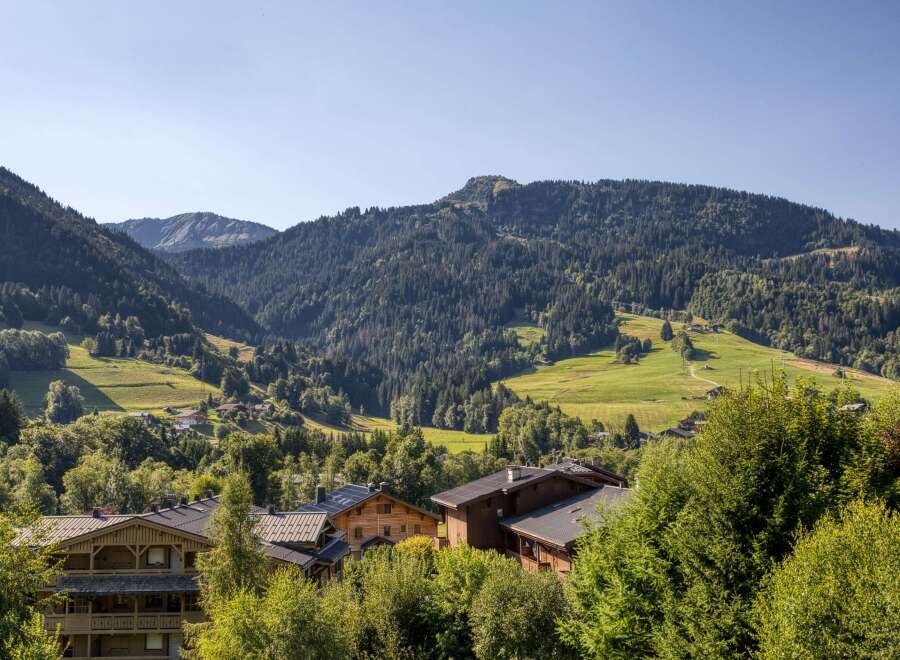 Nestled amidst the breathtaking beauty of the mountains, this property offers a serene escape.