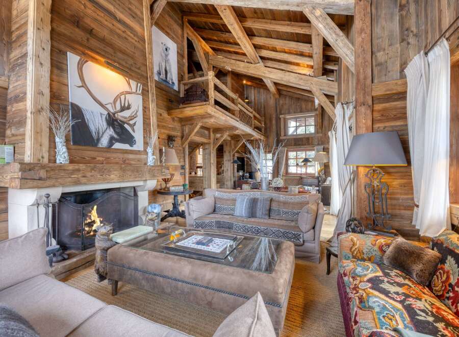 Experience rustic luxury in this stunning chalet-style home.