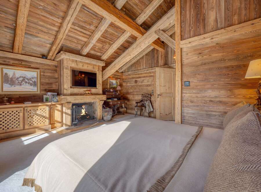 Experience the warmth and charm of this stunning wooden chalet.